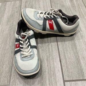 True Linkswear white golf shoes